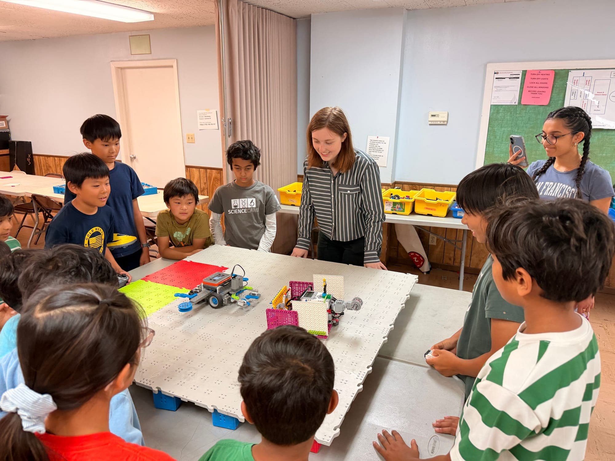 12-year-old at STEM4Kids Cupertino summer camp, photo 3