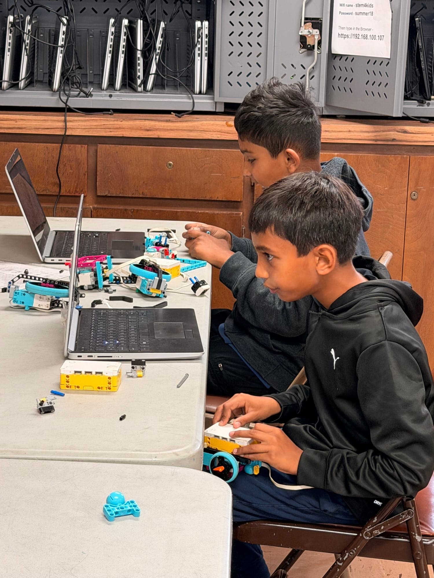 12-year-old at STEM4Kids Cupertino summer camp, photo 4